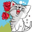 Programın simgesi: Color Cats - Coloring Boo…