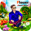 プログラムのアイコン：Flower photo frames
