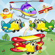 Иконка программы: Airplane Games for Toddle…