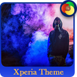 human and smoke | Xperia™ Theme