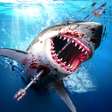 プログラムのアイコン：Dino shark hunter underwa…