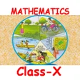 プログラムのアイコン：Class 10th Math NCERT Boo…
