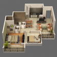 Icon of program: 3D Small House Design Pla…