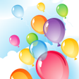 プログラムのアイコン：Burst balloons for kids