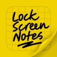 Programın simgesi: LockScreenNotes