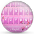 Ikona programu: Keyboard Theme Glass Pink…