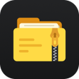 プログラムのアイコン：Zip Extractor: Zip UnZIP …