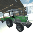 Ícone do programa: Tractor Driver Snowy Road…