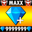 أيقونة البرنامج: Get Diamonds Happy Fire