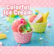 Colorful Ice Cream Theme