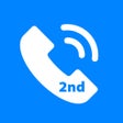 أيقونة البرنامج: Second Phone Number