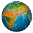 Icon of program: world map atlas 2022