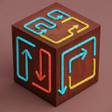 Symbol des Programms: Wooden Cube 3D