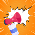 プログラムのアイコン：Funny Prank: air horn hai…