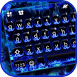 Icoon van programma: Blue Flames Keyboard Them…