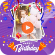 Icon of program: Birthday Video Maker: Mus…