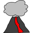 プログラムのアイコン：Volcanoes