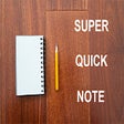 Biểu tượng của chương trình: Super Quick Note
