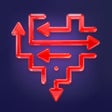 ไอคอนของโปรแกรม: Arrowscapes - ASMR Puzzle