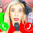 أيقونة البرنامج: Rebecca Zamolo Fake Call