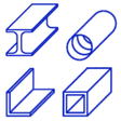 プログラムのアイコン：Pipe and metal calculator