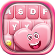 Icon of program: Love Keyboard Theme