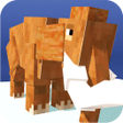 Icoon van programma: Blocky Dino Park Mammoth …
