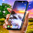程序图标：Nature live wallpapers