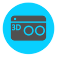程序图标：Camera 3D - 3D Photo Make…