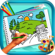 程序图标：Scenery Coloring Book