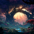أيقونة البرنامج: Enchanted Forests Wallpap…