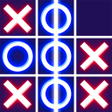 Icoon van programma: Tic Tac Toe 2 Player:Glow…