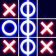 Download Tic Tac Toe 2 Player:Glow XOXO on PC with MEmu