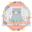 Icon of program: Cartoon Bear Keyboard The…