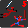 程序图标：Stickman Warriors 4  Hero…