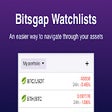 Icon of program: Bitsgap watchlists