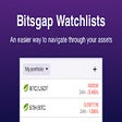 Bitsgap watchlists