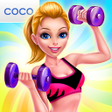 Иконка программы: Fitness Girl - Dance & Pl…
