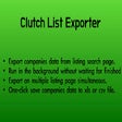 Clutch List Exporter