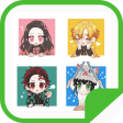 KNY Anime Sticker for Kimetsu no Yaiba fans