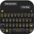 プログラムのアイコン：Luxury Golden Black Keybo…