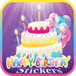 Icône du programme : Happy Birthday stickers