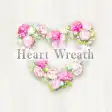 Flower Theme-Heart Wreath-