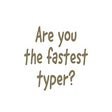 Type the Alphabet