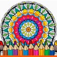 Ícone do programa: Mandala Coloring Book - P…