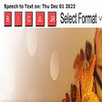 Icono de programa: Speech to Text
