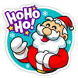 プログラムのアイコン：Funny Santa Claus Sticker…