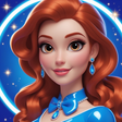 程序图标:Blue Princess Makeup Salo…