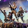 程序图标：fort battle royale lock w…