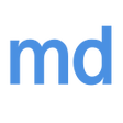 Icoon van programma: View in Markdown